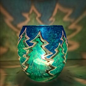 Свещник " Снежни Елхички"