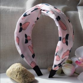 широка диадема с розови лимони